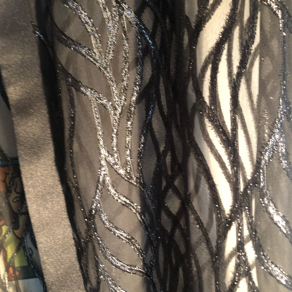 Black sheer One size fits most kimono